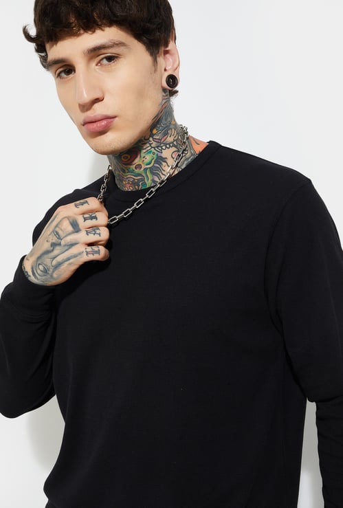 URB_N Men Textured T-shirt