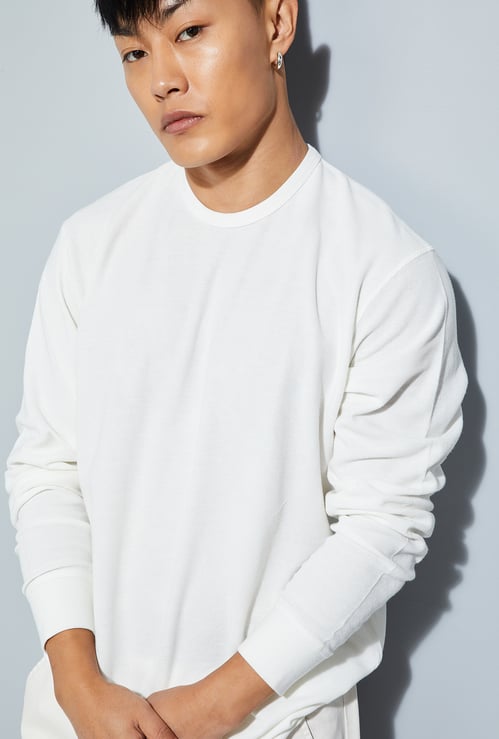 URB_N Men Textured T-shirt