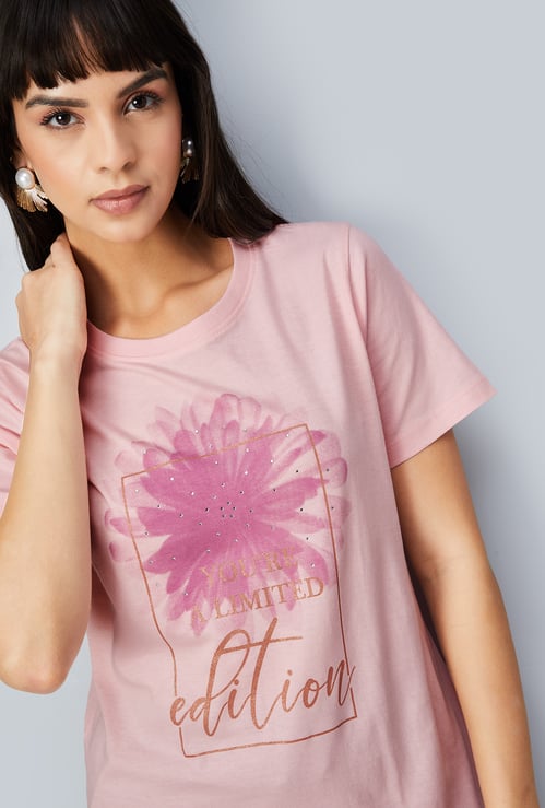 Women Graphic Print T-shirt