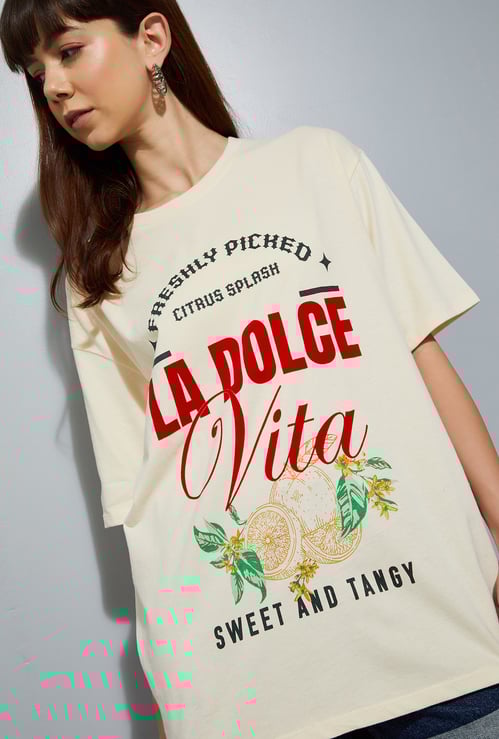 URB_N Women Printed T-shirt