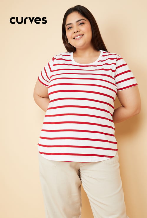 Women Striped T-shirt