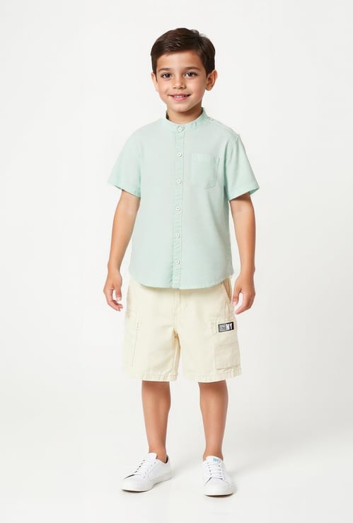 Boys Solid Shirt