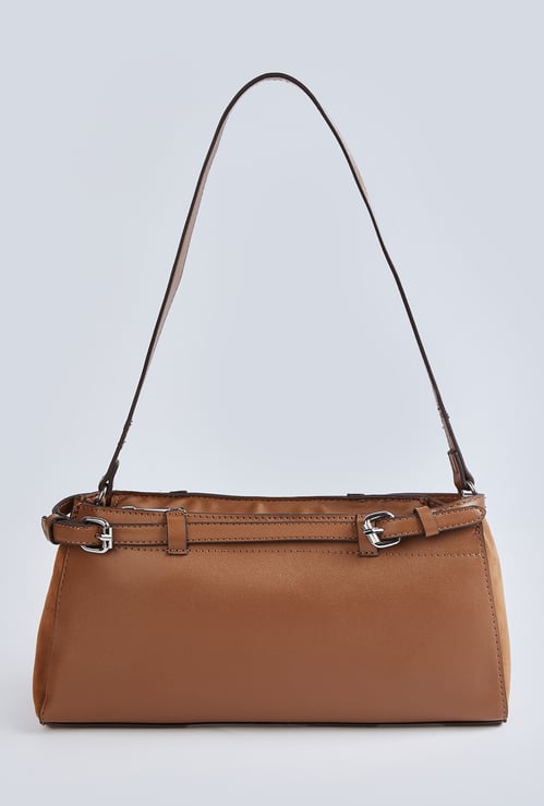 Women Solid Shoulder Bag