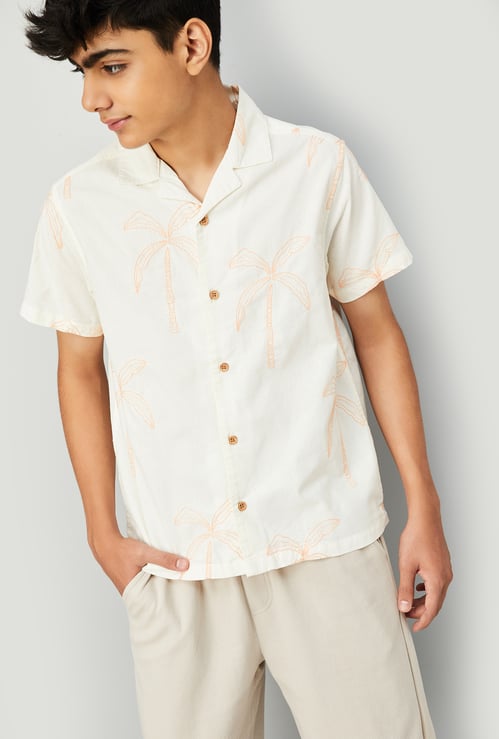 Boys Embroidered Resort Shirt