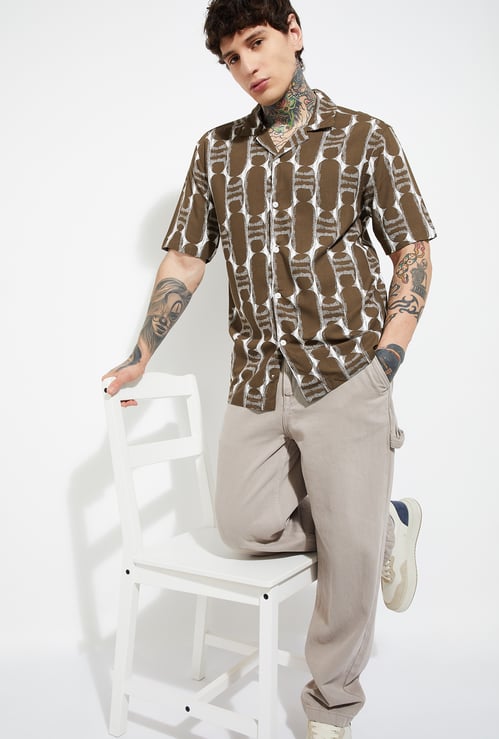 URB_N Men Printed Resort Shirt