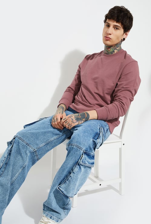 URB_N Men Knit Sweatshirt