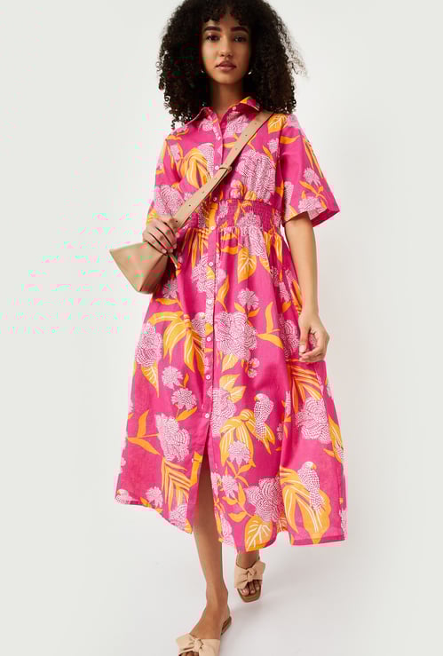 Kalki x Max Printed A-Line Dress