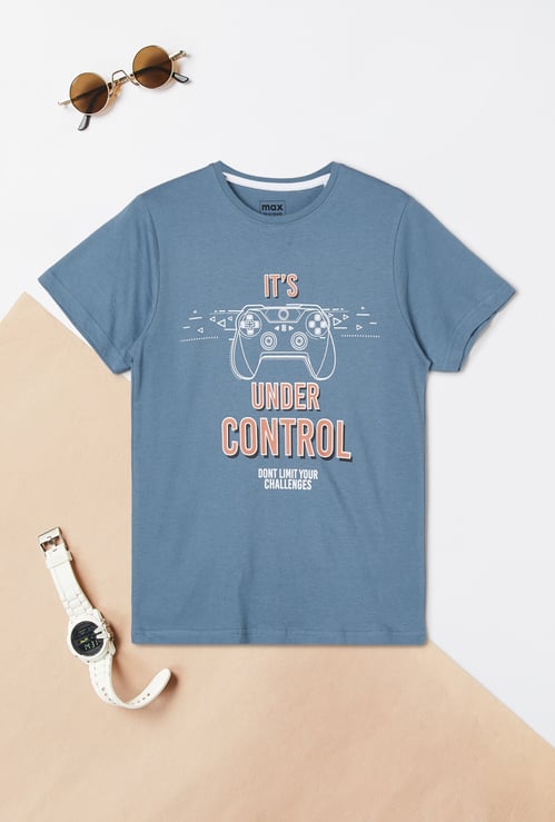 Boys Graphic Print T-shirt