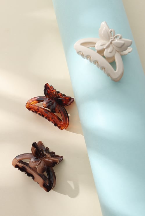 Women Claw Clips - Pack of 3