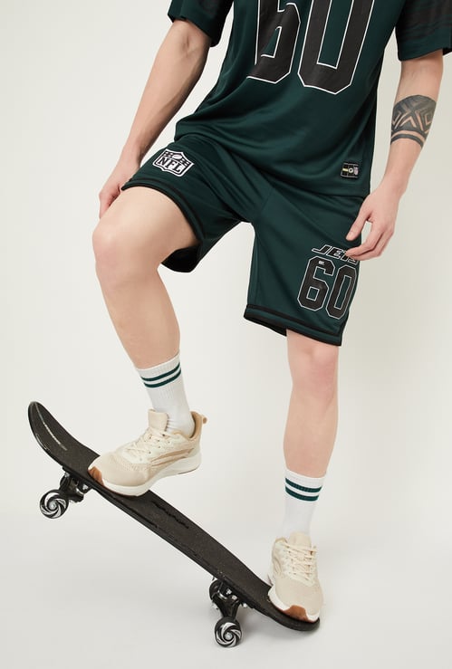 Men Printed Sports Shorts
