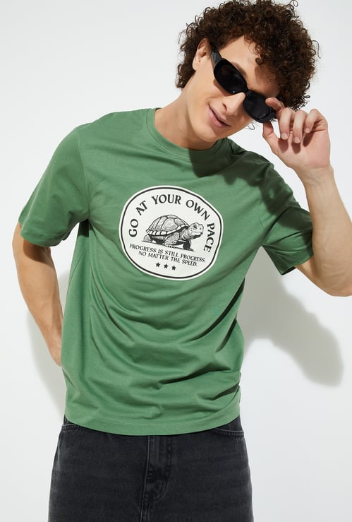 URB_N Men Graphic Print T-shirt