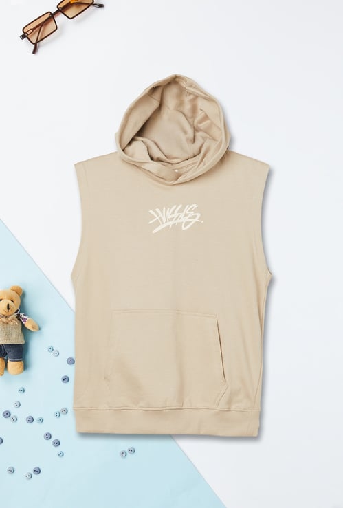 Boys Printed Hooded T-shirt