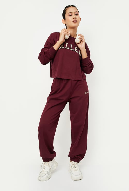 Women Solid Joggers