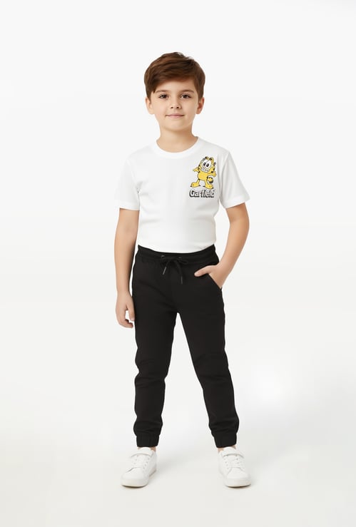 Boys Solid Joggers