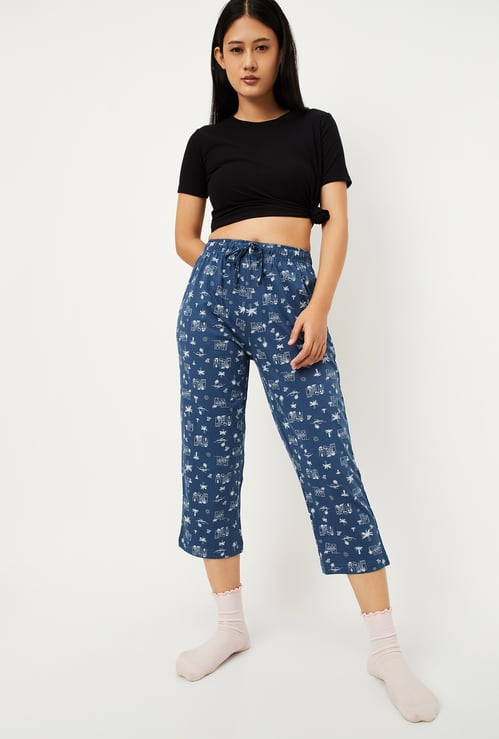 Women Printed Capri