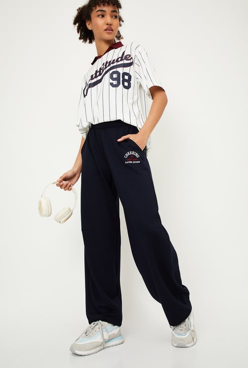 Women Solid Athleisure Track Pants