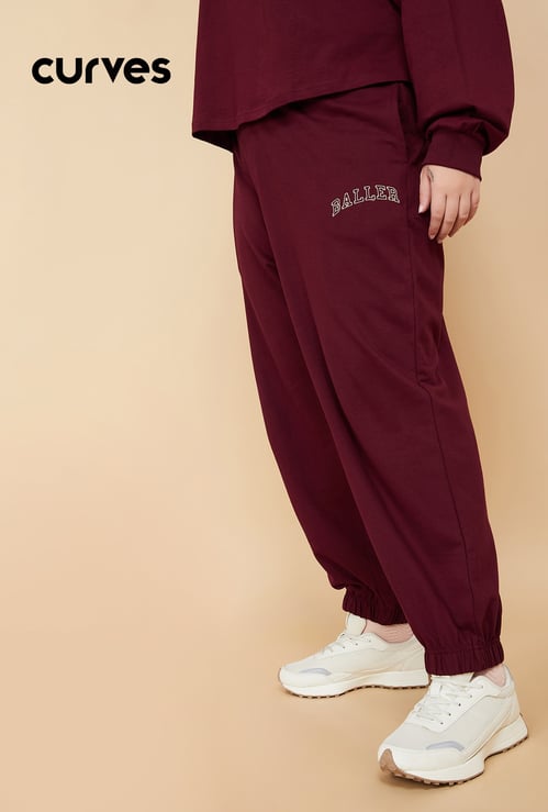 Women Solid Joggers