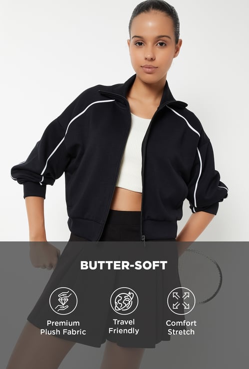 Women Knit Buttersoft Sports Jacket