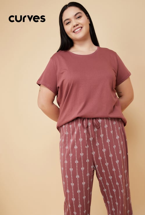 Women Printed PJ Set