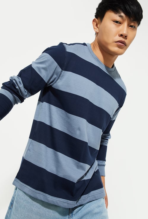 URB_N Men Striped T-shirt