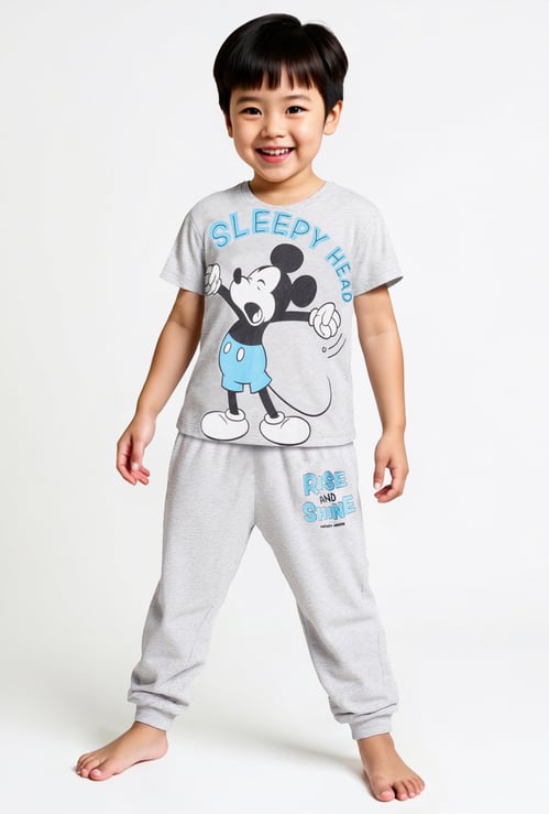 Boys Mickey Print Nightwear Set