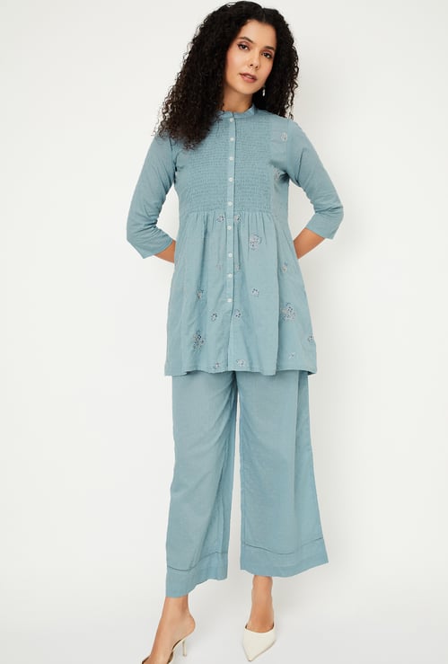 Women Embroidered Co-ords Set
