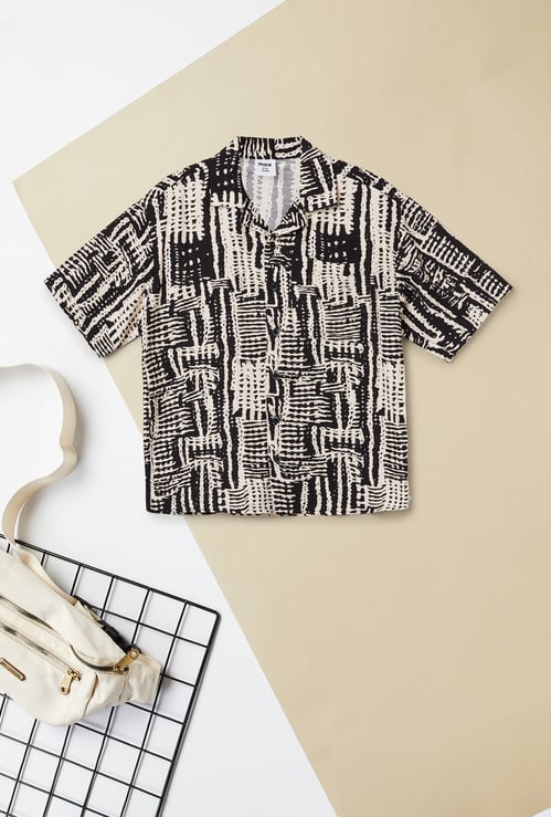 Boys Printed Resort Shirt