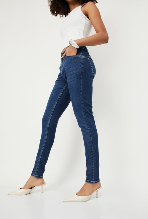 Women Skinny Fit Push-Up Jeans