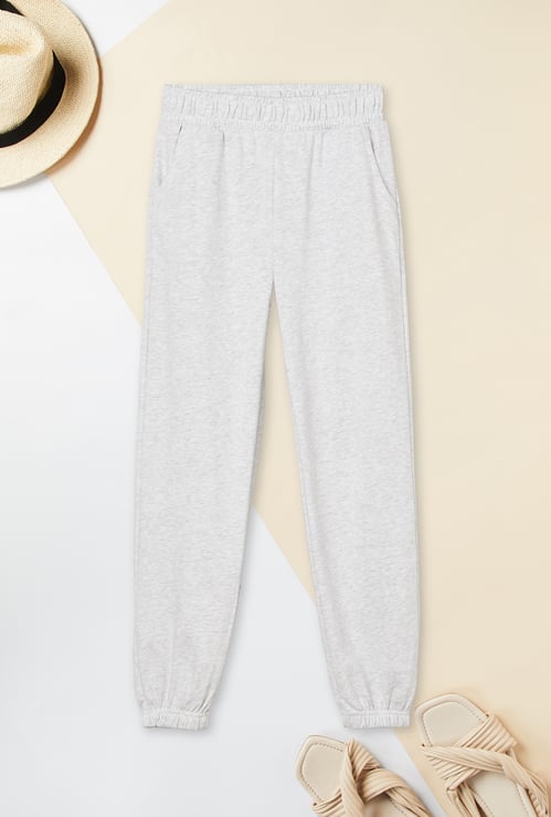 Girls Heathered Joggers