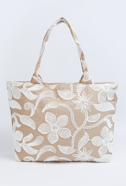 Women Embroidered Tote Bag