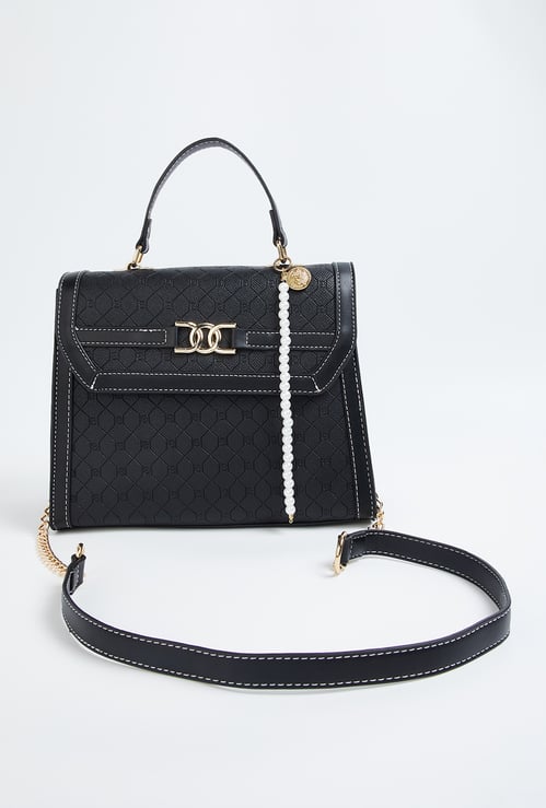 Women Textured Satchel