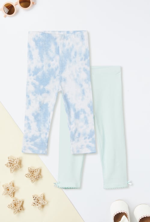 Girls Assorted Leggings - Pack of 2