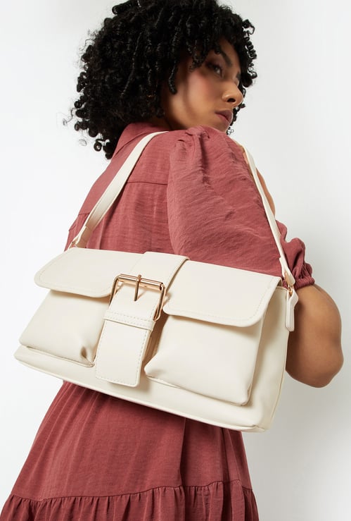 Women Solid Shoulder Bag