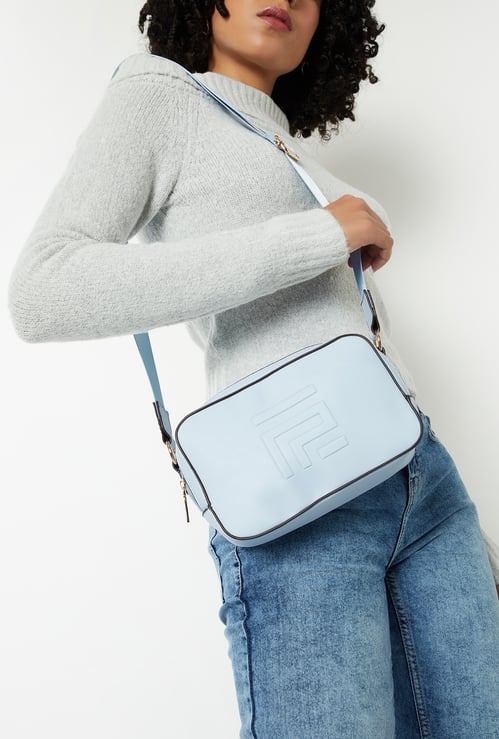 Women Embossed Sling Bag