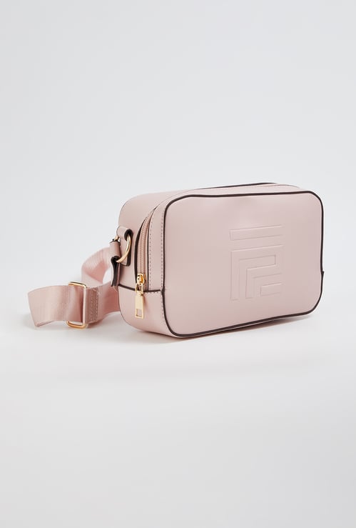 Women Embossed Sling Bag
