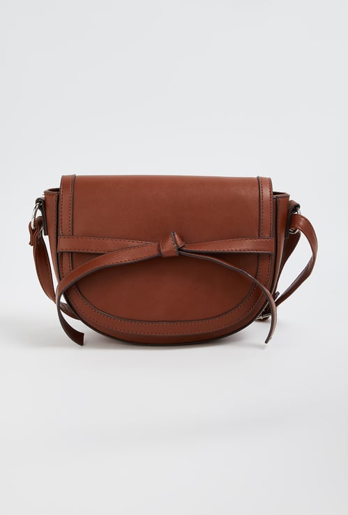 Women Tie Detail Sling Bag