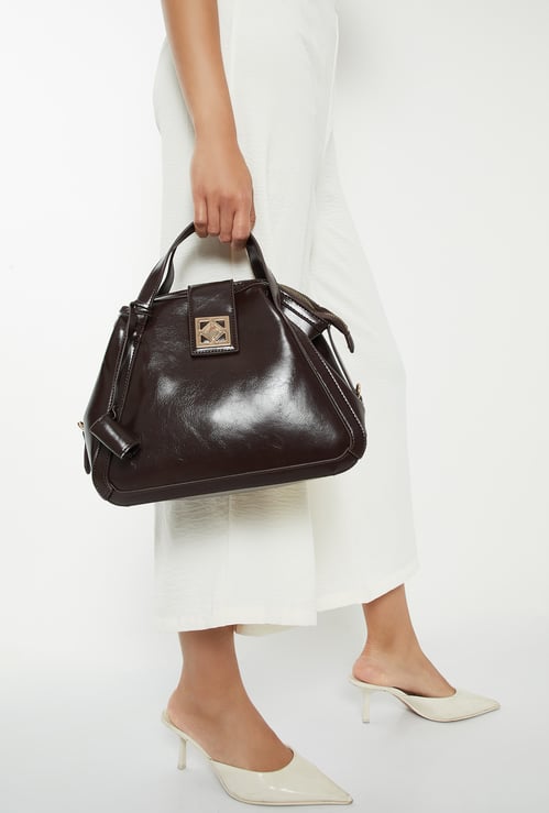 Women Solid Sling Bag