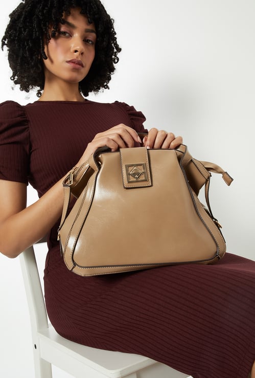 Women Solid Sling Bag