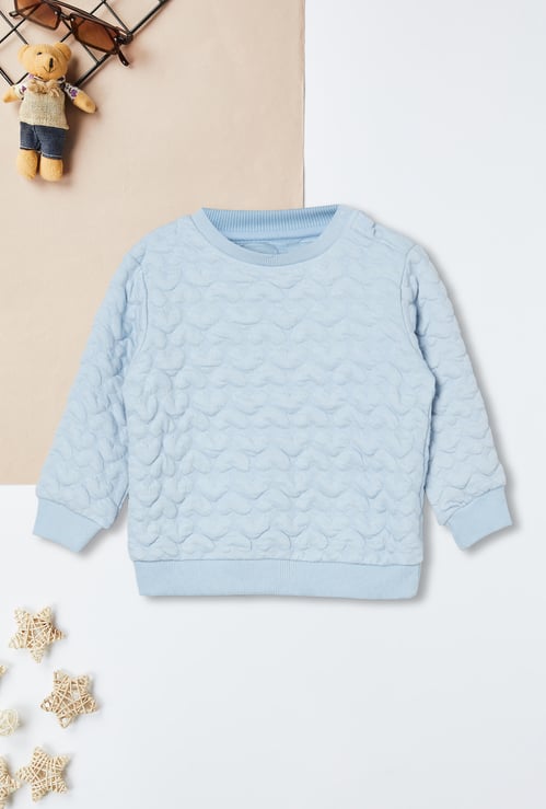 Girls Knit Sweatshirt