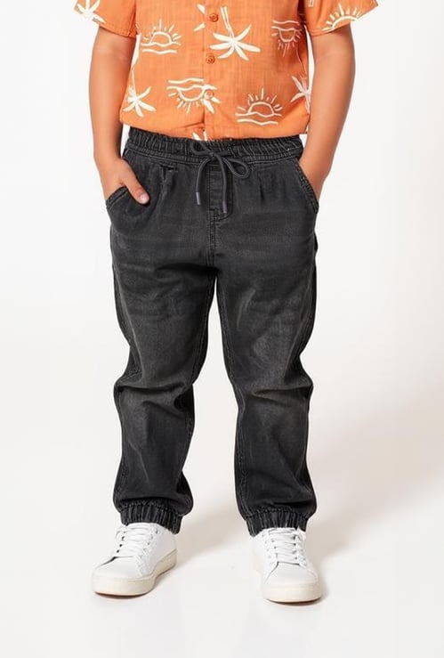 Boys Washed Jogger Jeans