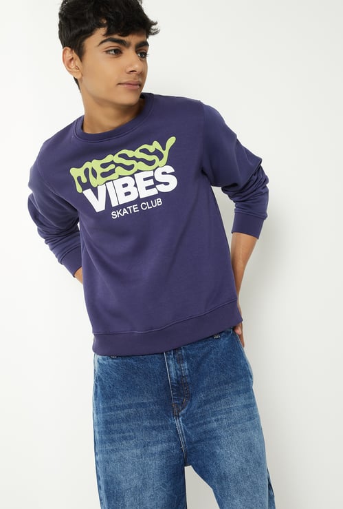 Boys Printed Sweatshirt