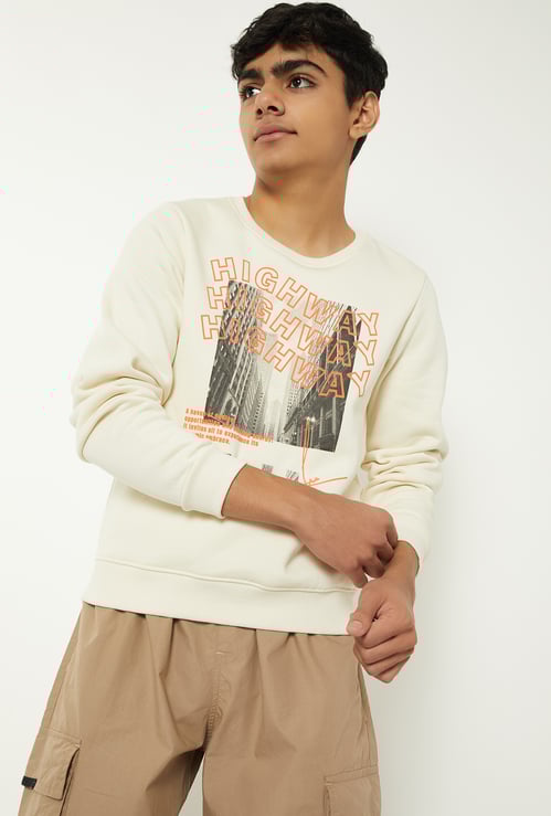 Boys Printed Sweatshirt