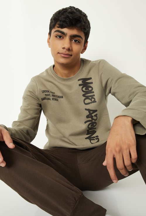 Boys Printed Sweatshirt