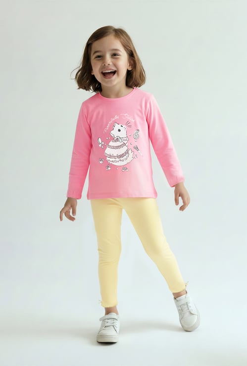 Girls Printed T-shirt