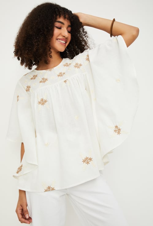 Women Embroidered Tunic