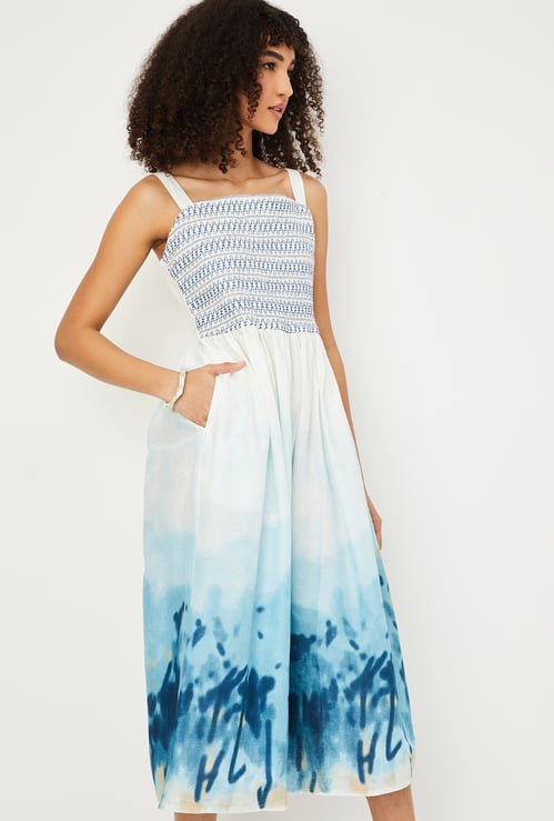 Women Floral Print A-line Dress