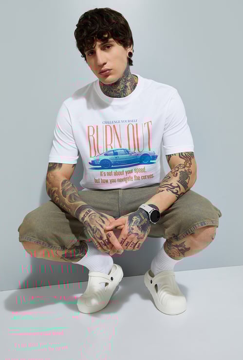 URB_N Men Printed T-shirt