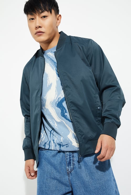 URB_N Men Solid Jacket