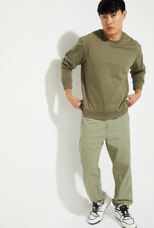 URB_N Men Knit Sweatshirt