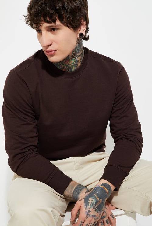 URB_N Men Knit Sweatshirt